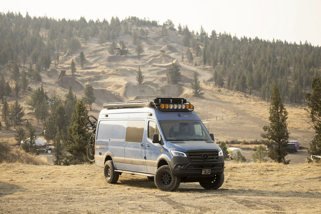 2020 Mercedes-Benz Sprinter - Black Rhino STADIUM - Black | Wheel Pros